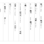 【東京書籍】５年漢字プリント　１学期⑥　